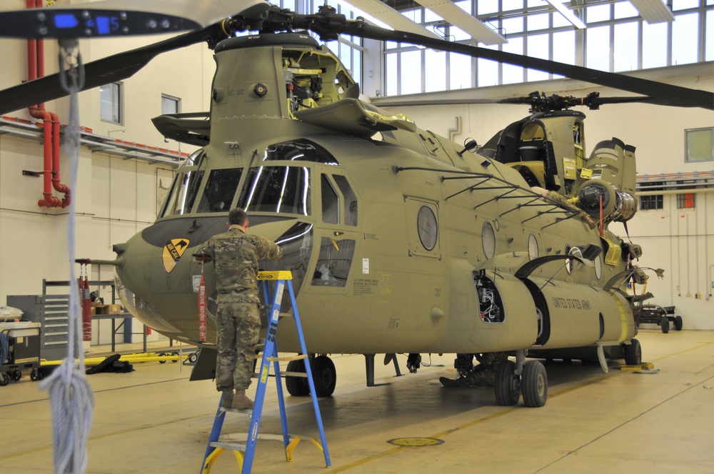 CH-47 Chinook Helicopter Abbreviated Corrosion Control Inspection