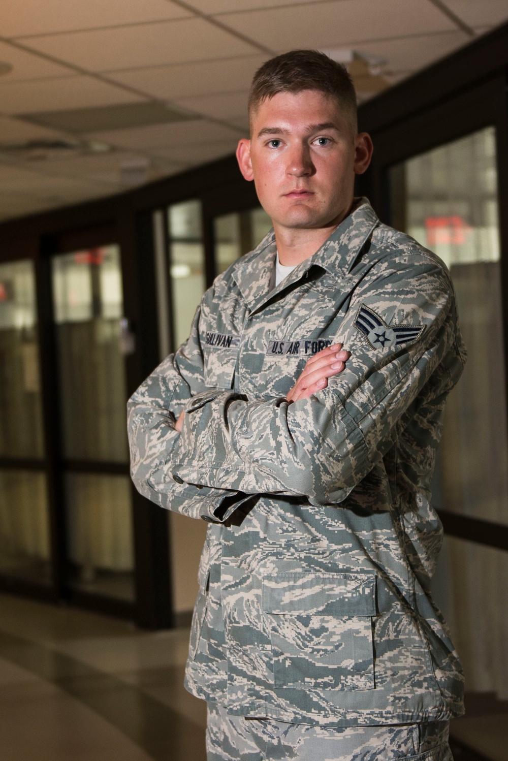 Senior Airman Joshua O’Sullivan selected for Air Force's Portraits in Courage