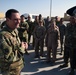 Gen Lengyel and CSM Kepner Thanksgiving troop visits