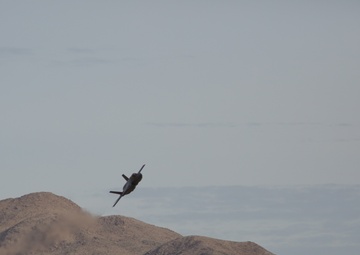 USAF F35’s train at the National Training Center