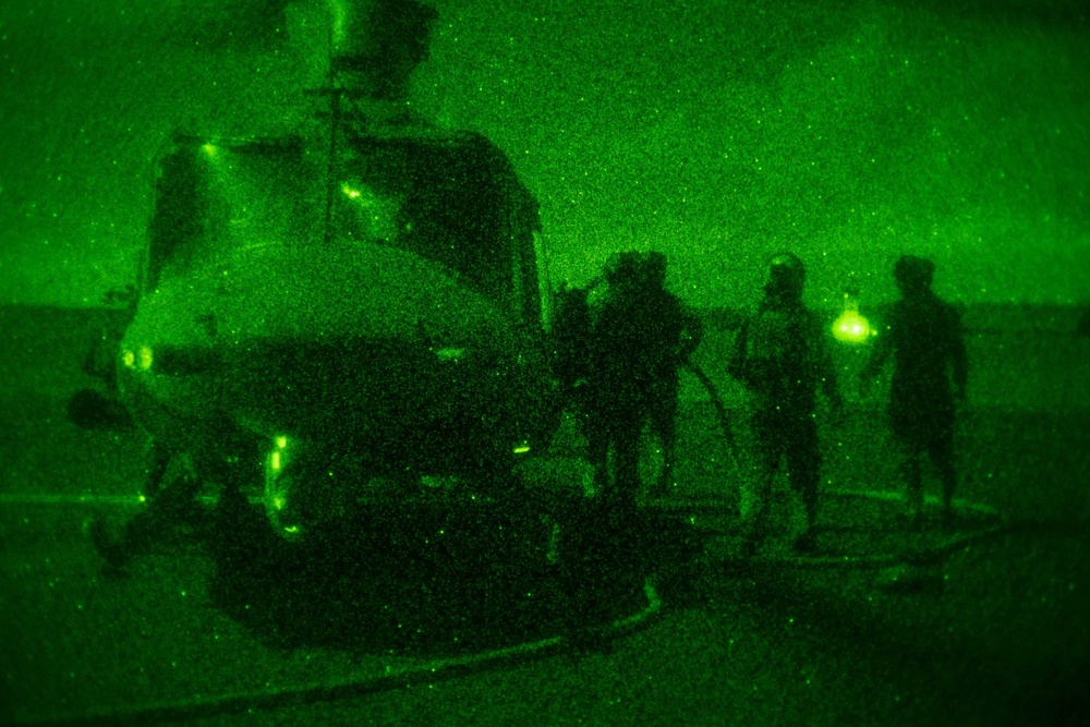 VMM-162 (REIN) supports night raid during Combined COMPTUEX