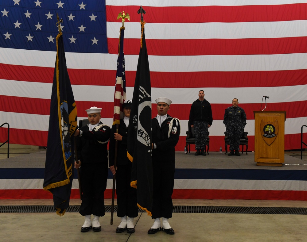 VAQ-136 Change of Command Ceremony