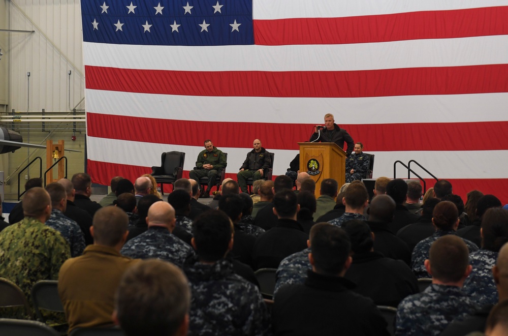 VAQ-136 Change of Command Ceremony