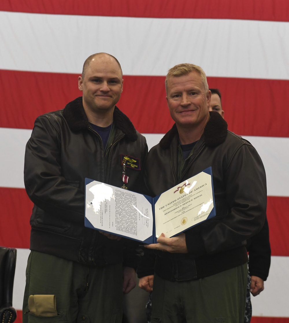 VAQ-136 Change of Command Ceremony