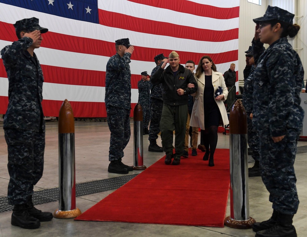 VAQ-136 Change of Command Ceremony