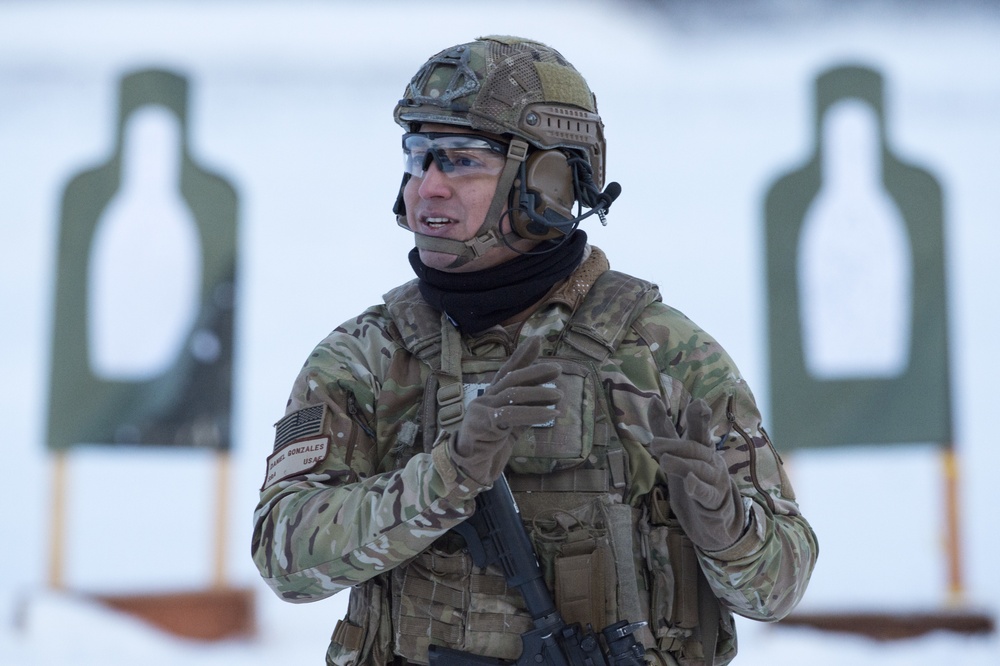 3rd Air Support Operations Squadron hone marksmanship skills on JBER