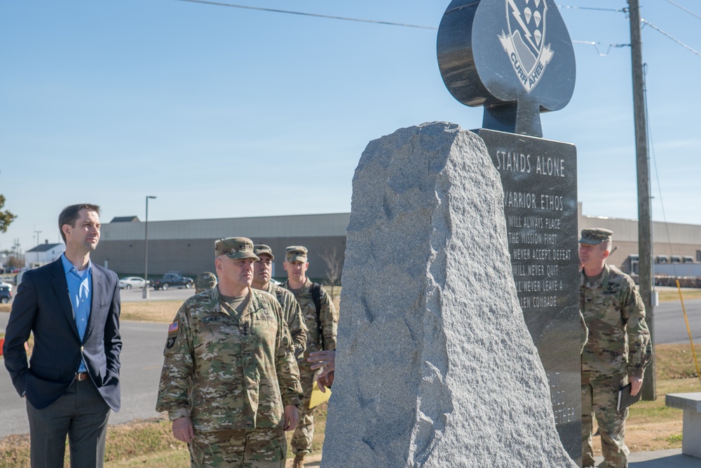 Chief of Staff of the United States Army visits Fort Campbell