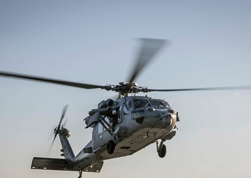 Cleared for Landing: USS Oak Hill Conducts Flight Operations