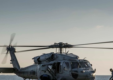 Cleared for Landing: USS Oak Hill Conducts Flight Operations
