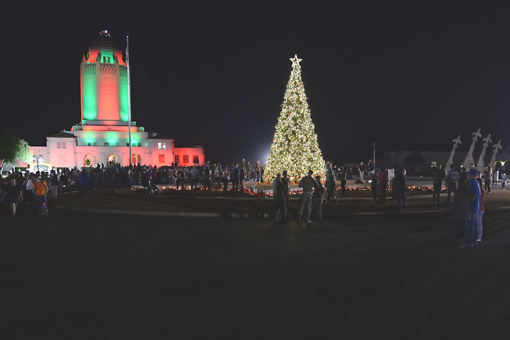 Joint Base San Antonio-Randolph tree lighting ceremony