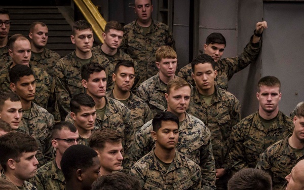 Fighting Fox Rehearses Accountability, Boarding Procedures During Call Away