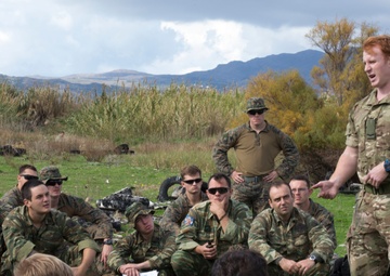 Marines with BSRF 17.2 train in Greece