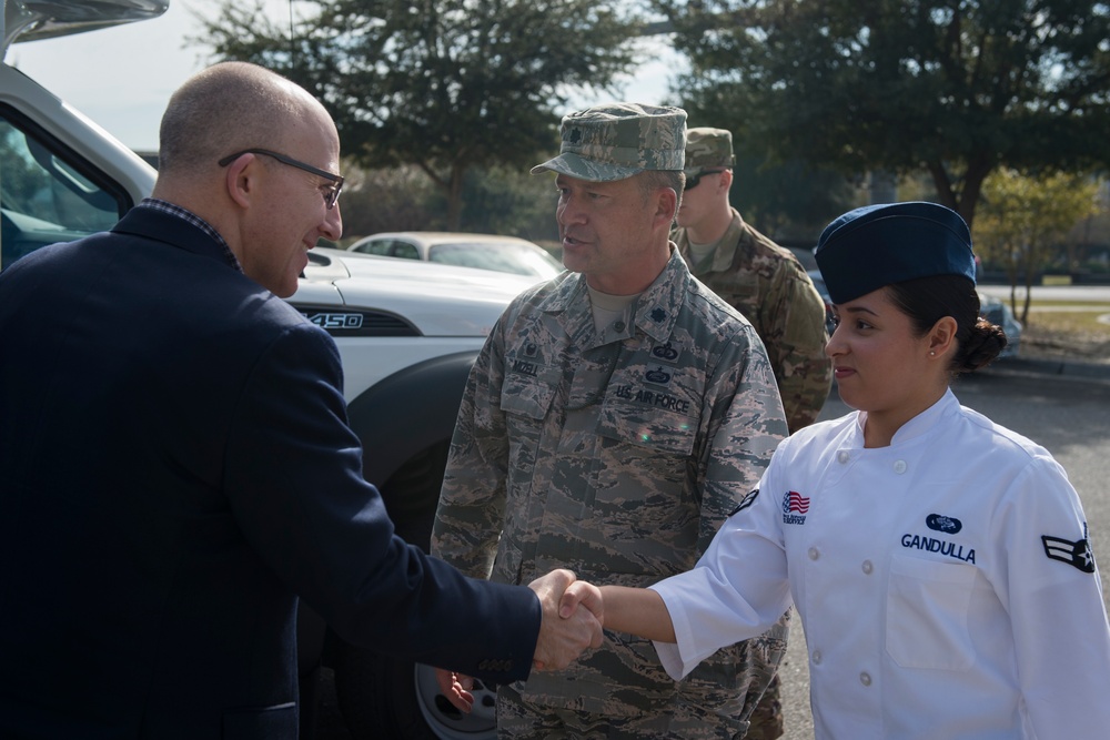 Top DOD civilian advisor for special operations visits Hurlburt Field