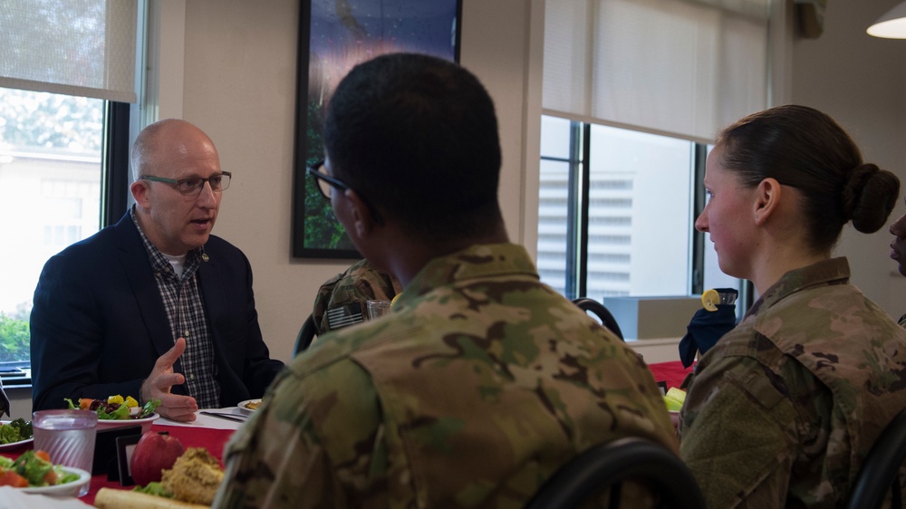 Top DOD civilian advisor for special operations visits Hurlburt Field