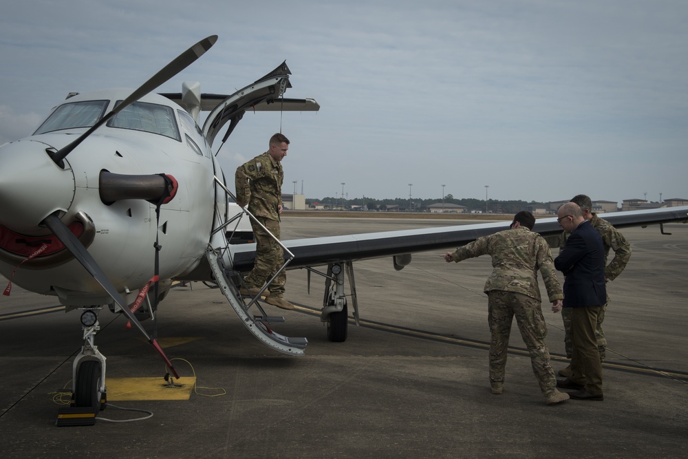 Top DOD civilian advisor for special operations visits Hurlburt Field