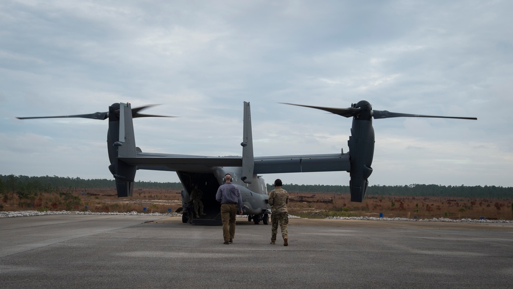 Top DOD civilian advisor for special operations visits Hurlburt Field