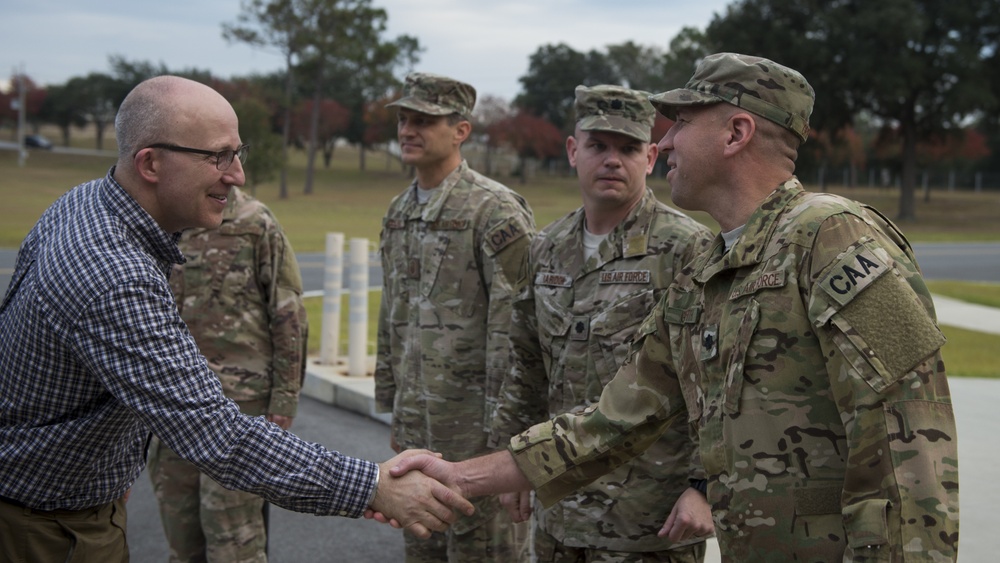 Top DOD civilian advisor for special operations visits Hurlburt Field