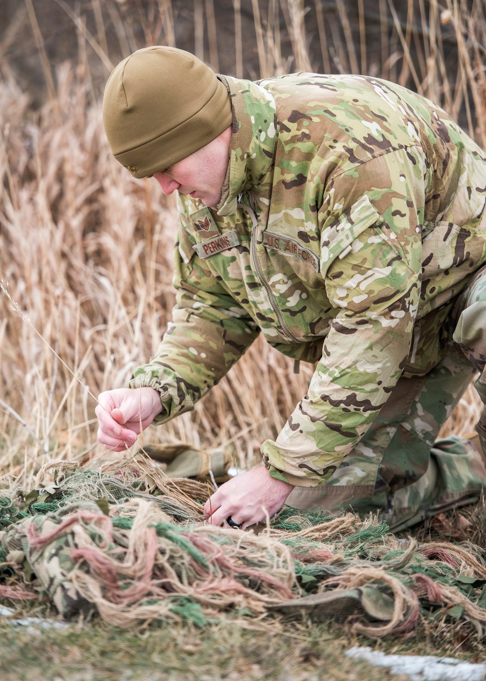 791 MSFS marksmen, 5 SFS MWD teams participate in joint-unit training