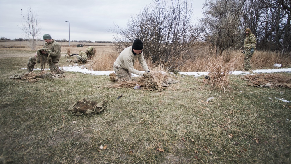 791 MSFS marksmen, 5 SFS MWD teams participate in joint-unit training