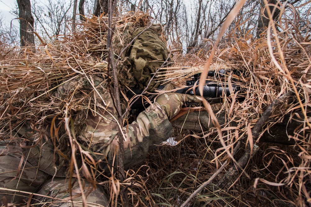 791 MSFS marksmen, 5 SFS MWD teams participate in joint-unit training