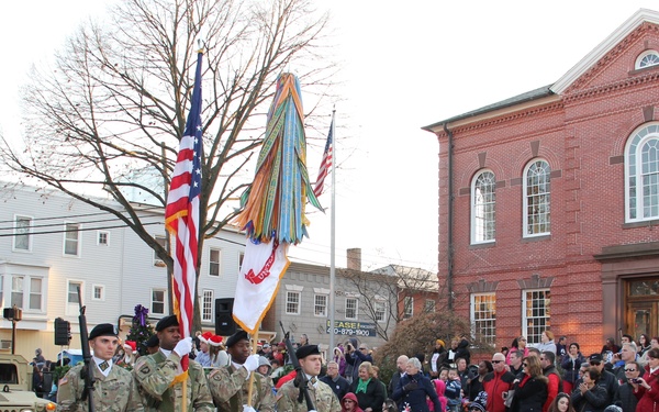 Defenders serve as role models during Bel Air Christmas Parade