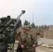 MG Mark O'Neill fires the M777