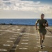 Up In The Morning: Marines Conduct Physical Training Aboard USS Oak Hill