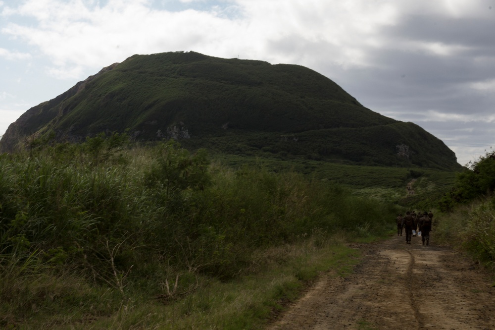 CLB-31 Marines visit Iwo Jima