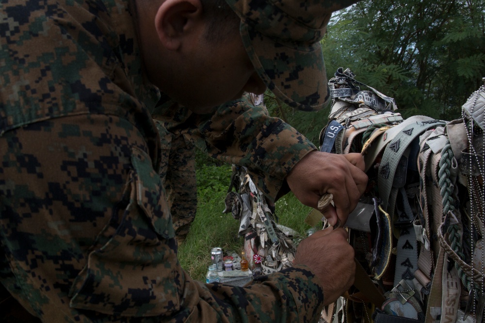 CLB-31 Marines visit Iwo Jima