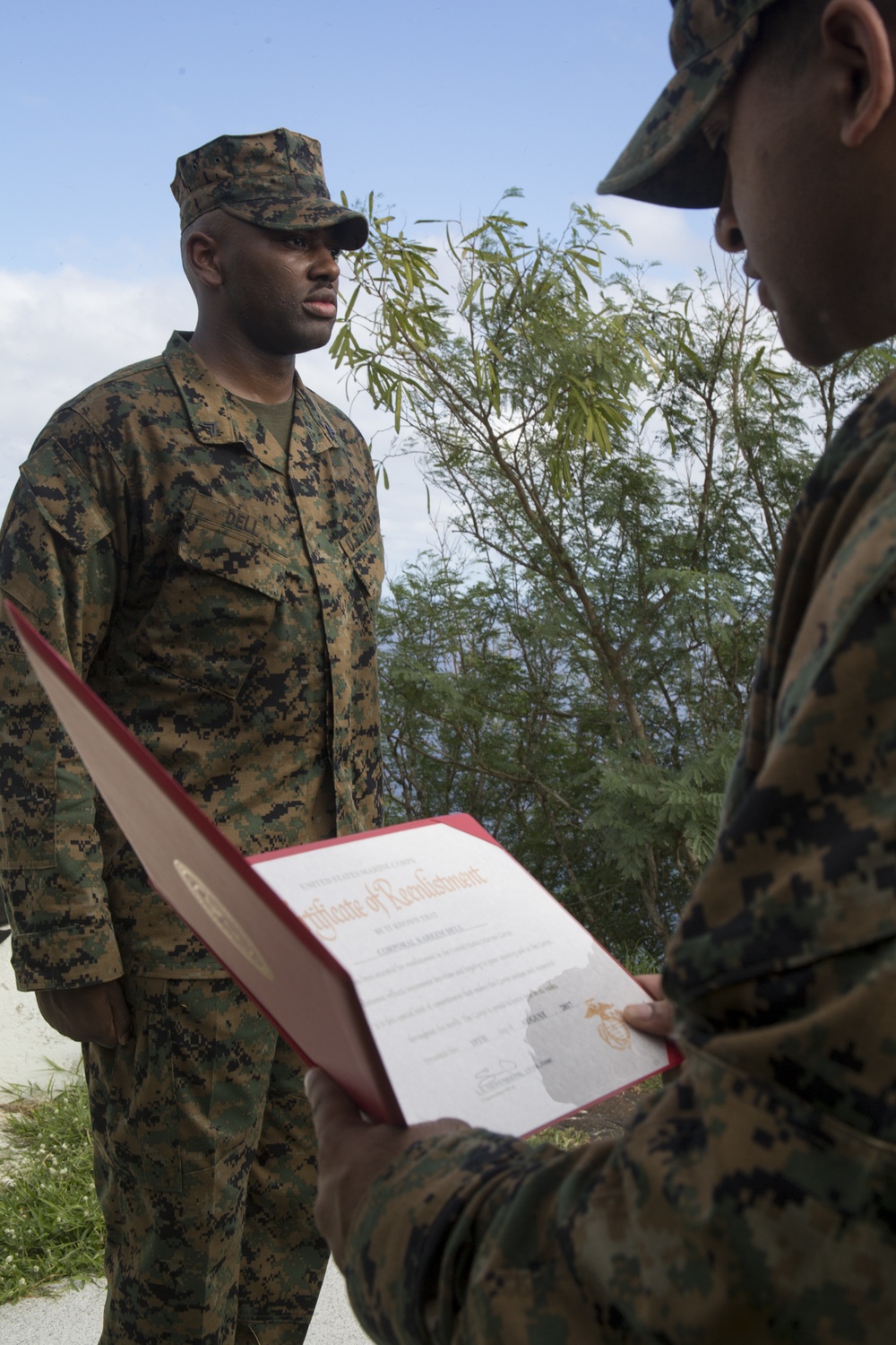 CLB-31 Marines visit Iwo Jima