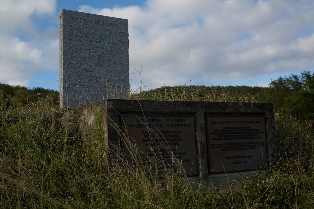 CLB-31 Marines visit Iwo Jima