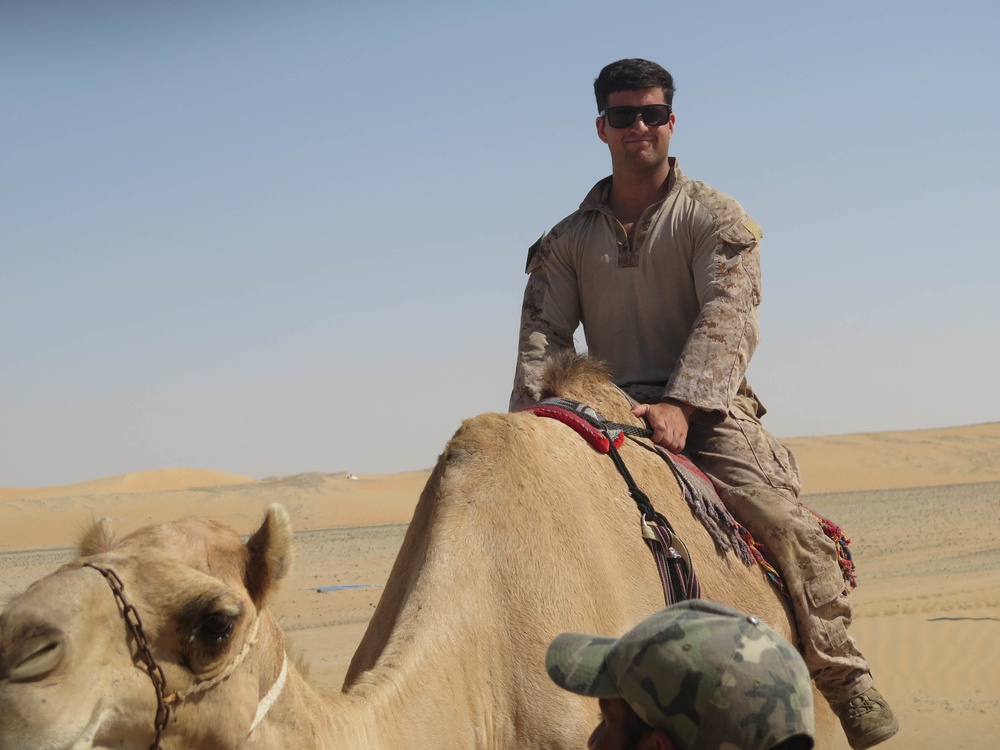 15th MEU's Maritime Raid Force participates in Bedouin Falcon during Iron Magic 2018
