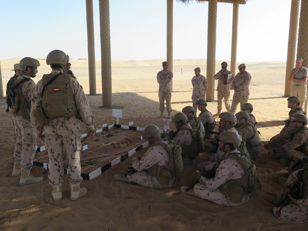 15th MEU's Maritime Raid Force participates in Bedouin Falcon during Iron Magic 2018