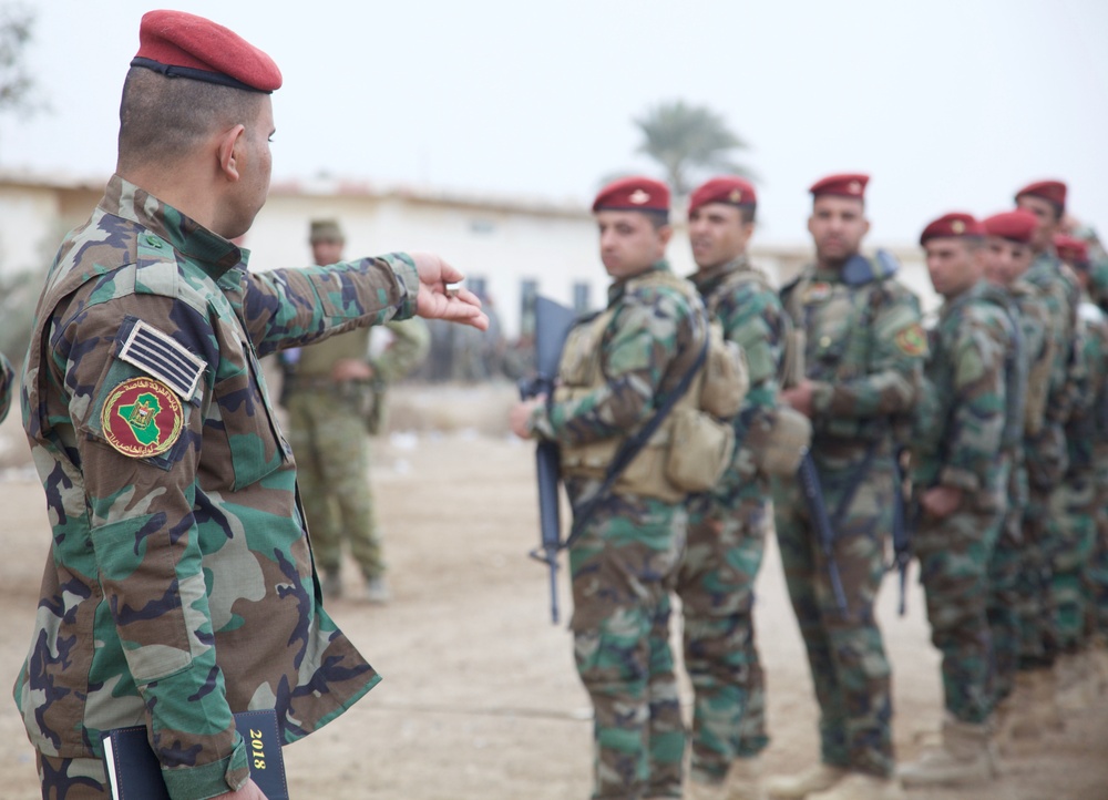 Iraqi Security Forces Conduct Urban Combat Training