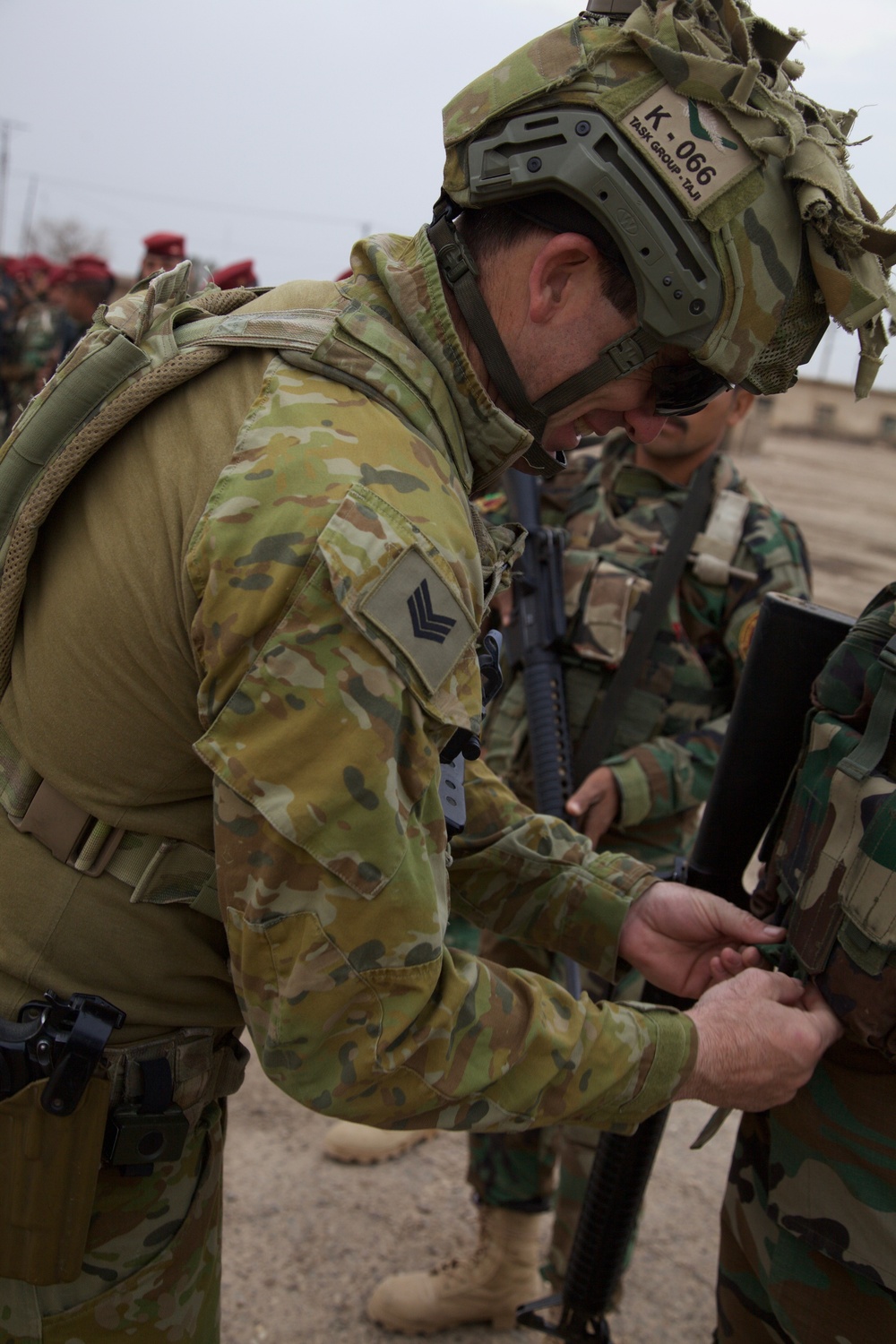 Iraqi Security Forces Conduct Urban Combat Training