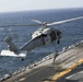 15th MEU's Maritime Raid Force conducts fast-rope drill aboard USS America (LHA 6)