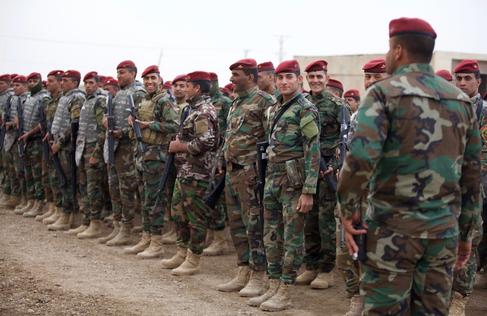 Iraqi Security Forces Conduct Urban Combat Training