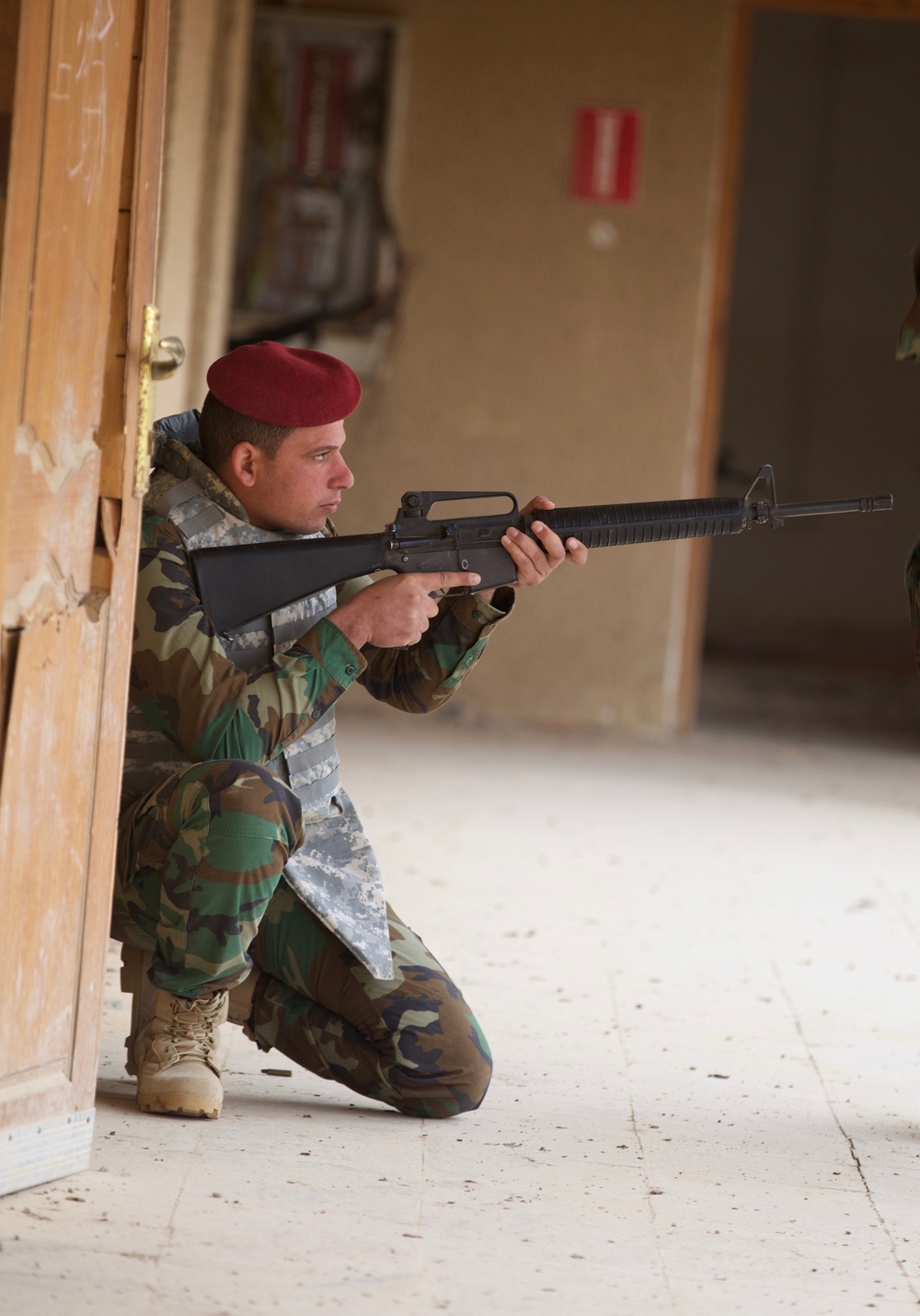 Iraqi Security Forces Conduct Urban Combat Training