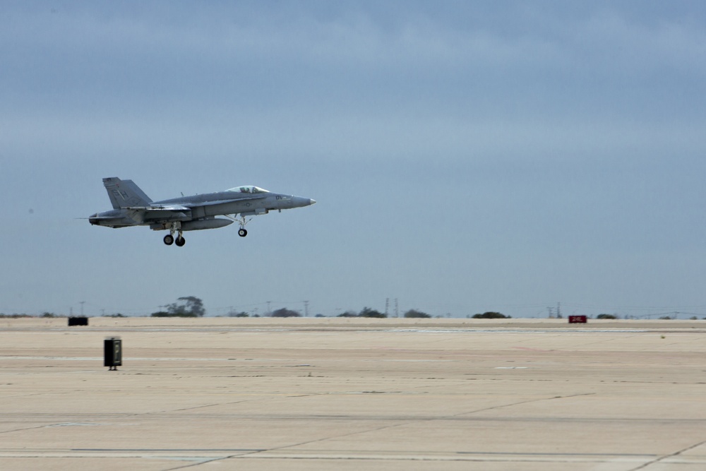 Hornets support ground troops during Winter Fury