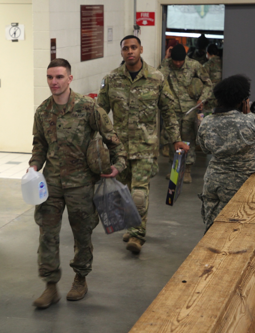 FIRST SOLDIER SELECTED TO JUMP IN OPERATION TOY DROP