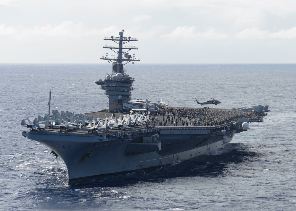 Nimitz Conducts Flight Demonstration