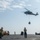 USS America aircraft delivers cargo USS America aircraft delivers cargo