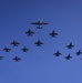Nimitz Sailors, Marines, Families Observe flight demonstration