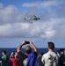 Nimitz Sailors, Marines and Families Observe flight demonstration