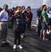 Nimitz Sailors, Marines and Families Observe Flight Demo