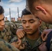 Fox Company Promotes Marines at Sea