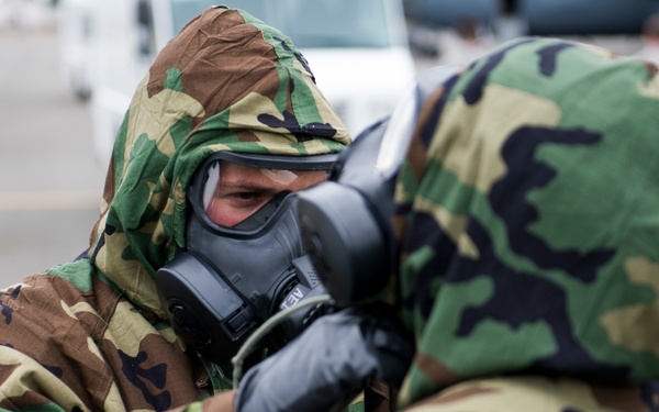 Rainier Wing trains for chemical threats
