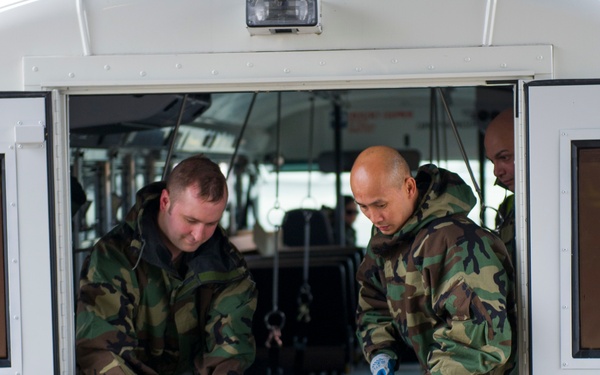 Rainier Wing trains for chemical threats