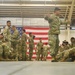 Army paratroopers gather at Green Ramp in Ft. Bragg, N.C. to participate in the 20th Annual Randy Oler Memorial Operation Toy Drop