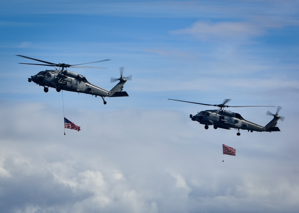 Nimitz Aircraft Perform Flight Demonstration